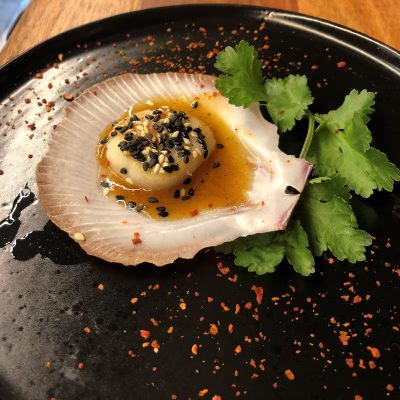 With-sesame-lime